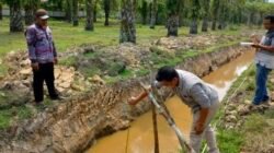 Manfaatkan Dana Desa, Pemdes Pasar Talo Bangun Infrastruktur Siring Pembuangan Air