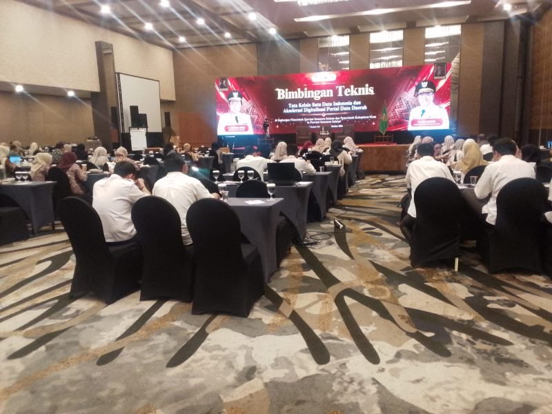 Diskominfo Sumsel Perkuat Tata Kelola Satu Data Indonesia Menuju Pemerintahan Digital