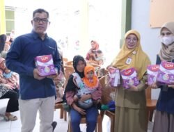 PTBA Salurkan 1.250 Box Susu untuk Dukung Penanganan Stunting di Lawang Kidul